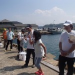 25.福岡支部の釣女・平松会員も実力を発揮し、嬉しい5位入賞。（早良地区）